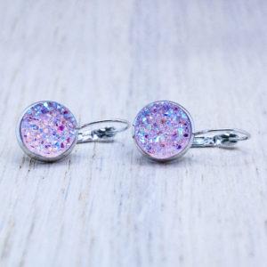 Kolczyki z druzami - bigle angielskie